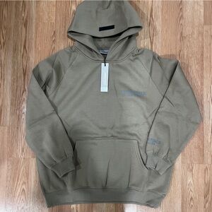 Brown essentials hoodie